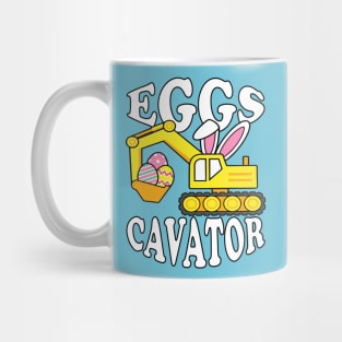 Eggscavator Easter Mug